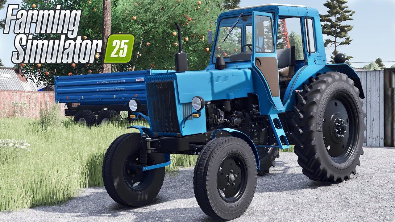 [РП] КУПИЛ ПЕРВЫЙ ТРАКТОР МТЗ-80  НА ФЕРМУ! FARMING SIMULATOR-25