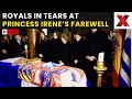Princess Irene Funeral LIVE Royals In Tears At Princess Irene S Farewell NewsX