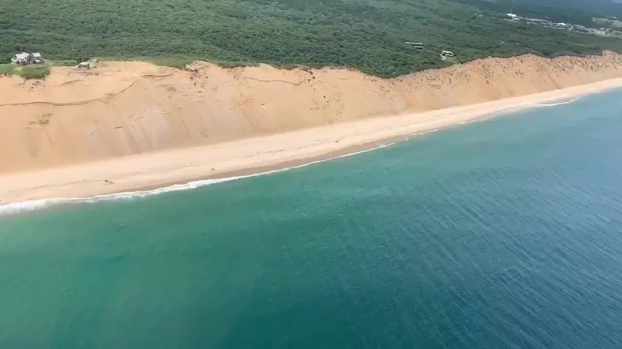See: MSP Air Wing over sharks off Truro beach