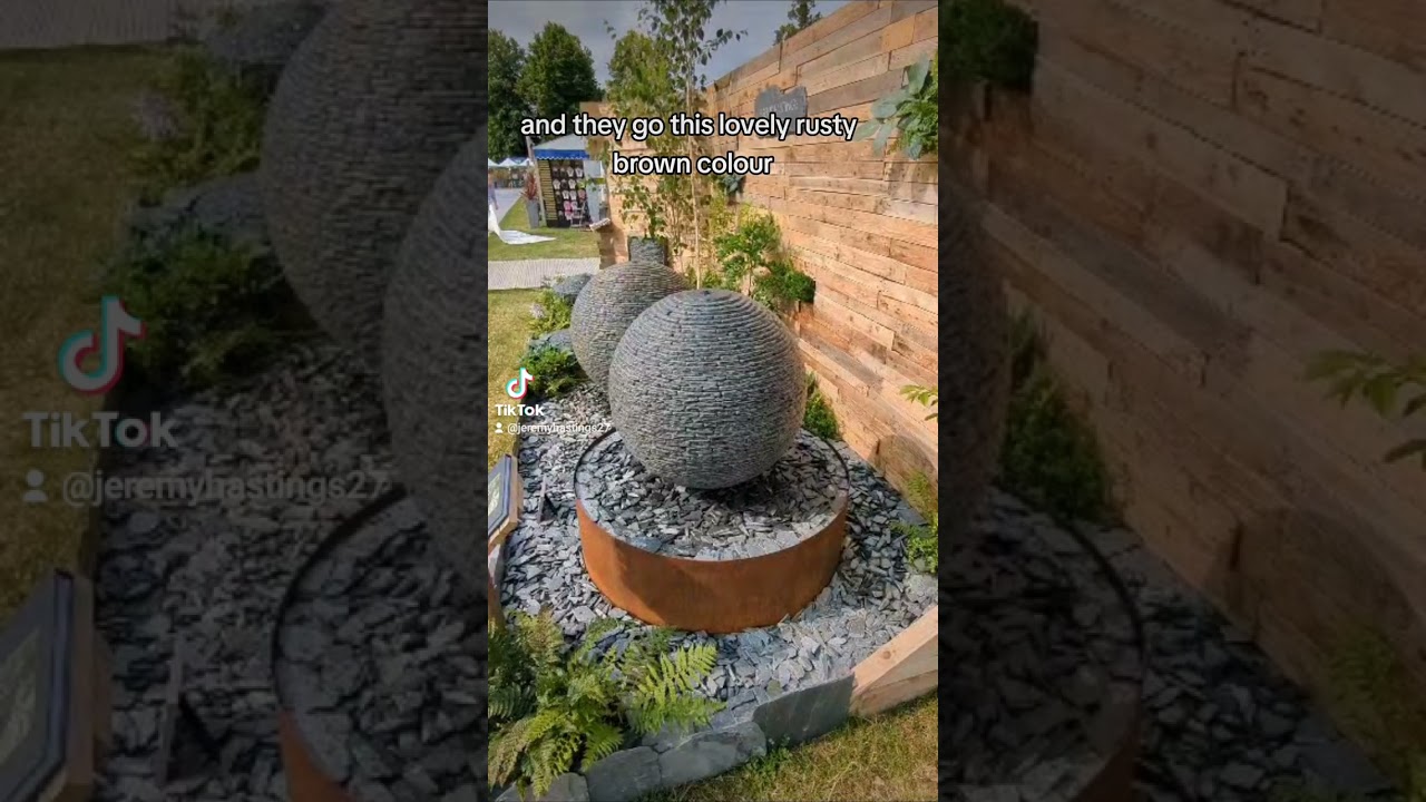 Jeremy Hastings Water Features and Hampton Court Flower Show 2023