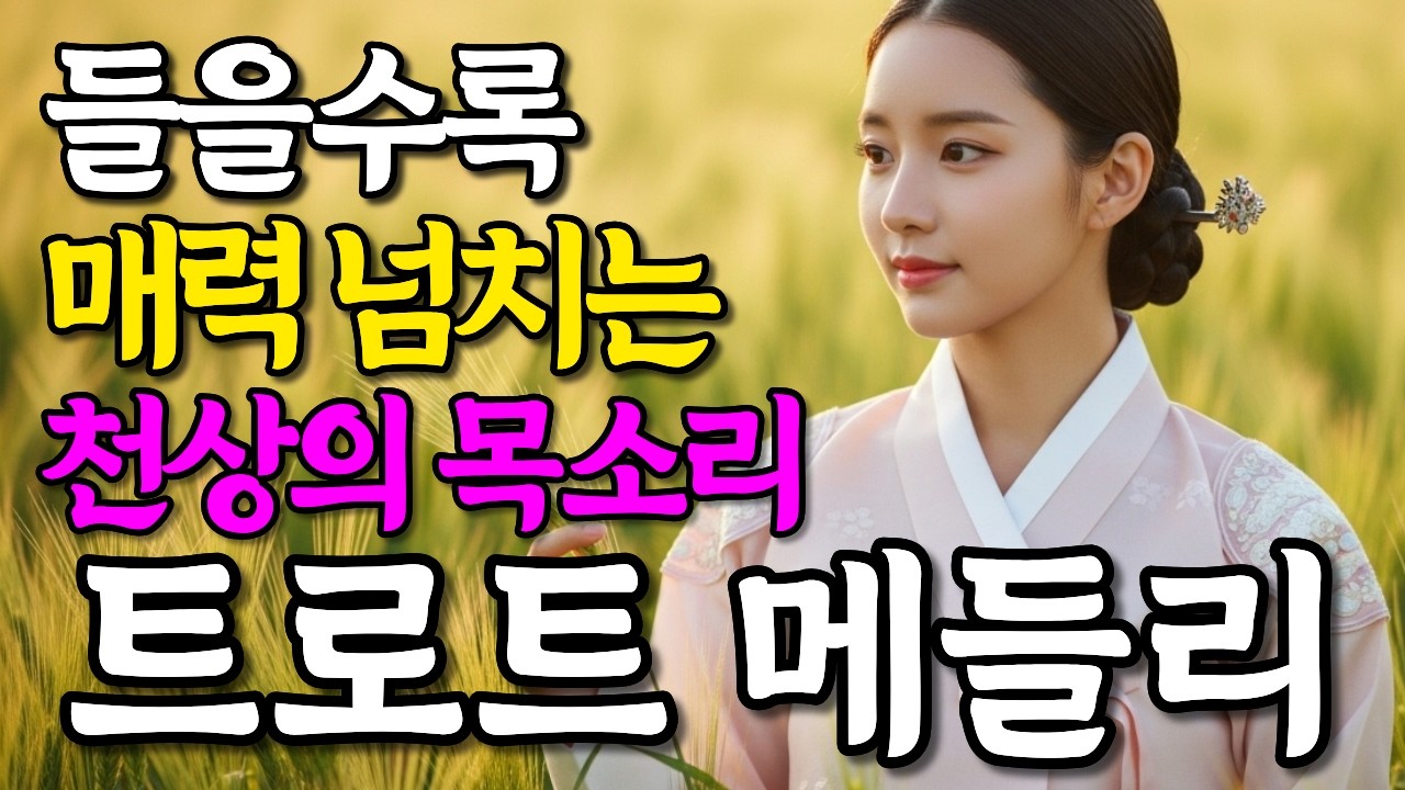 마음을 울리는 천상의 목소리 감성 트로트 메들리