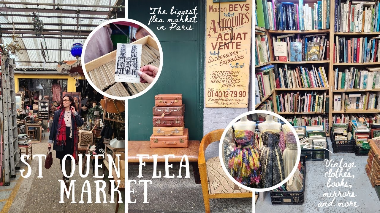 Visit Paris' Largest Flea Market & First Cosy Vlog ☕ 