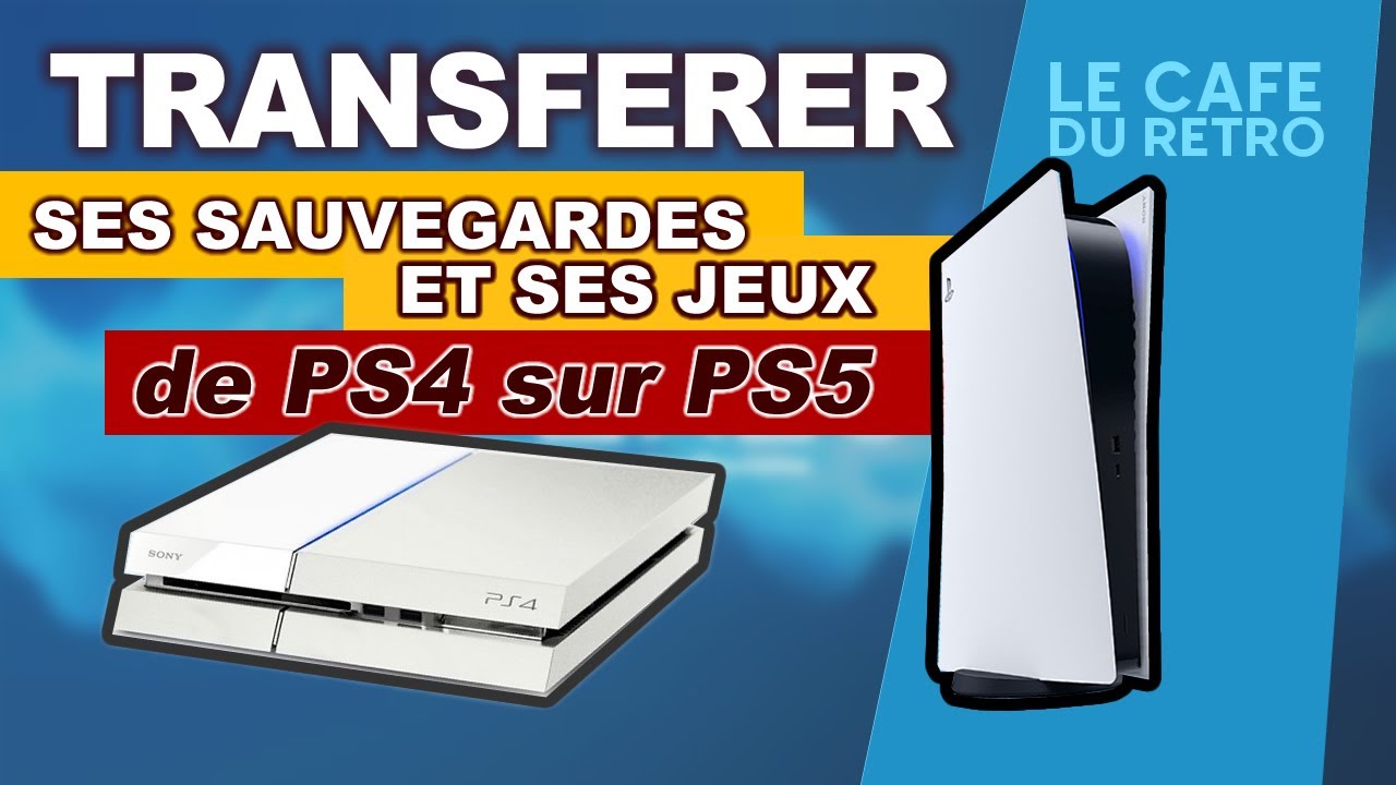 Comment transférer vos jeux et données de la PS4 vers la PS5