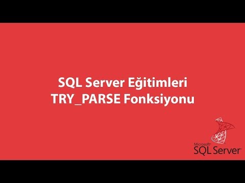 SQL Server'da TRY_PARSE Fonksiyonu