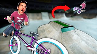 THE WEIRDEST BMX TRICKS?! (BMX The Game) - YouTube