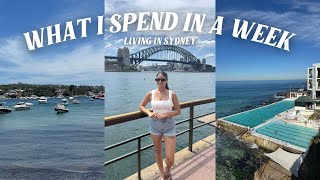 What I spend in a week living in Sydney