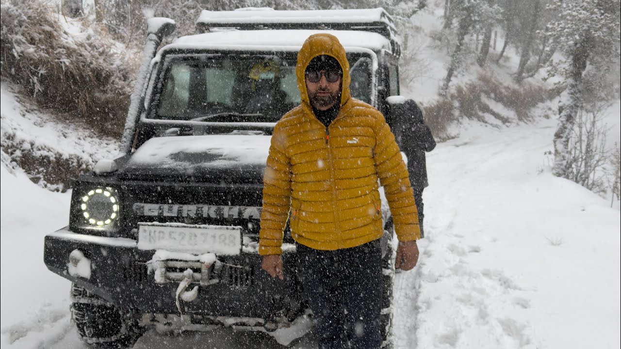 Force Gurkha Snow drive, की हाटू रोड की पूरी वीडियो देखें 