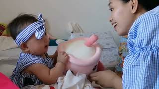 unboxing Christening Gift