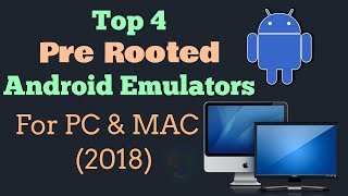 Hello, guys today we are bringing you top 4 pre rooted android
emulators for pc & mac... found only which and doesn't n...
