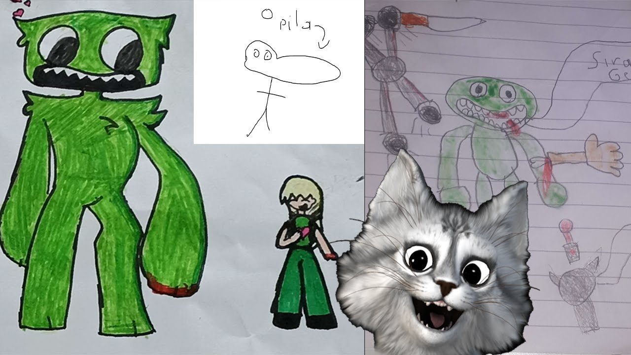 Çizdiğiniz Garten of BanBan Resimlerinize Tepki Veriyorum🎨