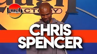 Chris Spencer Black Hair Stand-Up Comedy