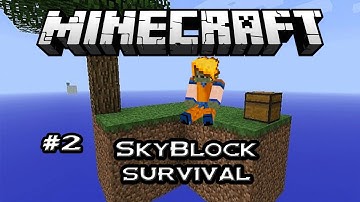Minecraft - Vanilla Skyblock - Nether Portal #2