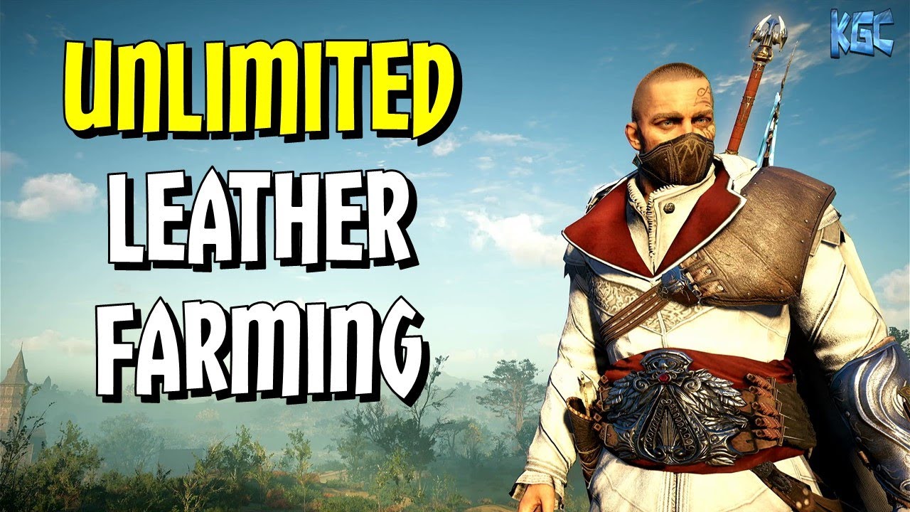AC Valhalla 1.6.0 Where to find Unlimited LEATHER FARMING Still
