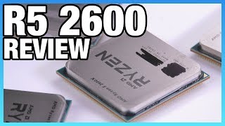 AMD R5 2600 & 2600X Review | Stream Benchmarks, Gaming, Blender