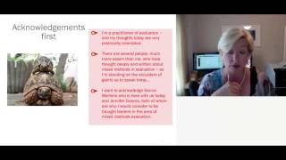 Mixed Methods in Evaluation Practice (ENGLISH)