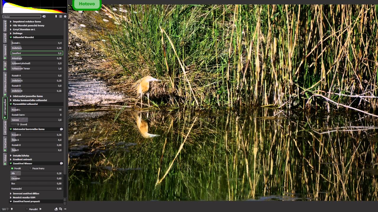 Spracovanie fotografie v programe Photivo