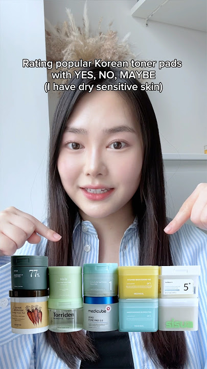 Rating popular Korean toner pads #kbeauty #koreanskincare #toner #tonerpad #skincare