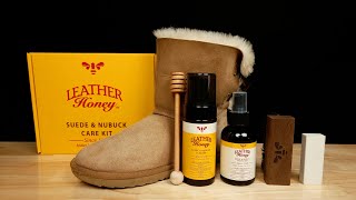 How to Clean Really Dirty UGG Boots with Leather Honey's Suede & Nubuck Care Kit
