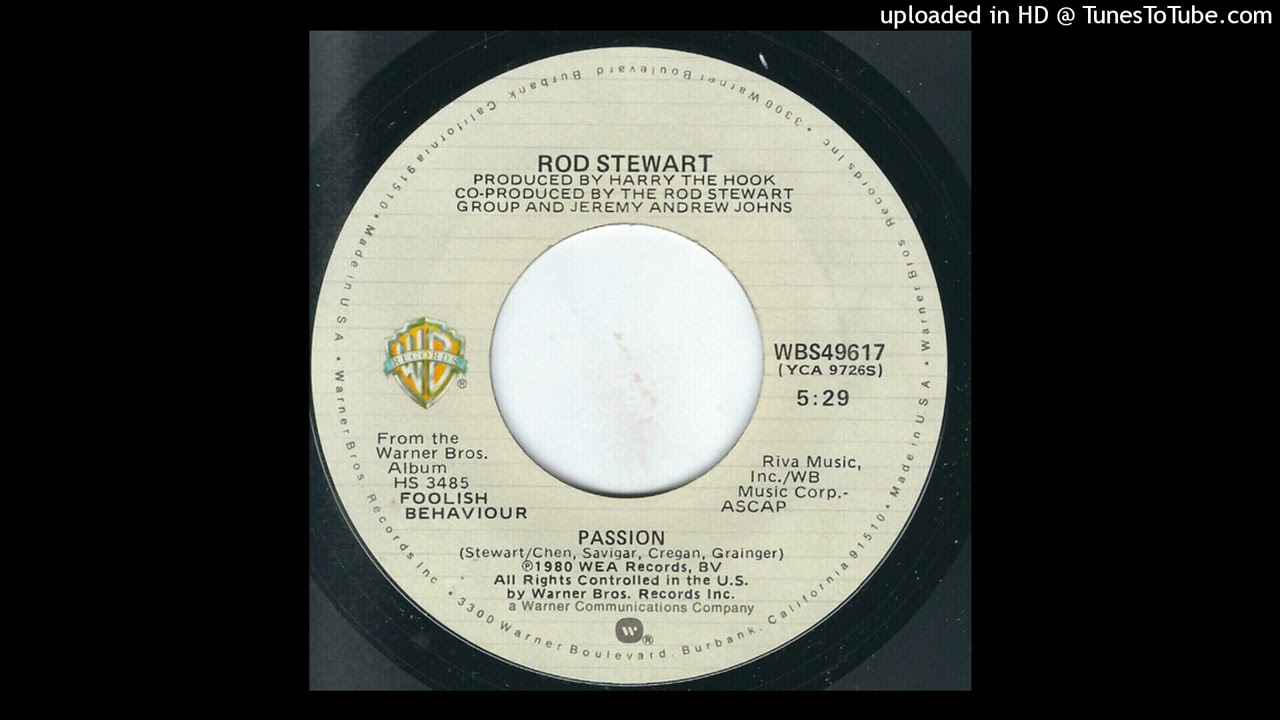 Rod Stewart – Passion (Extended 1980)