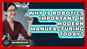 Why Is Robotics Important in Modern Manufacturing Today? - Your Engineering Future