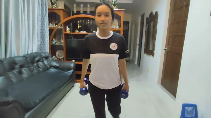 Fitness training exercises with the use of a resis...