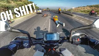 KTM RC 200 Crash | Why ABS is Necessary? | Orange Day India