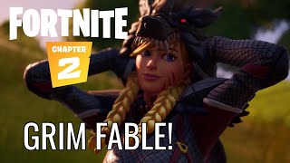 *NEW* GRIM FABLE SKIN IS BACK! Fortnite Item Shop \& Skin Showcase!