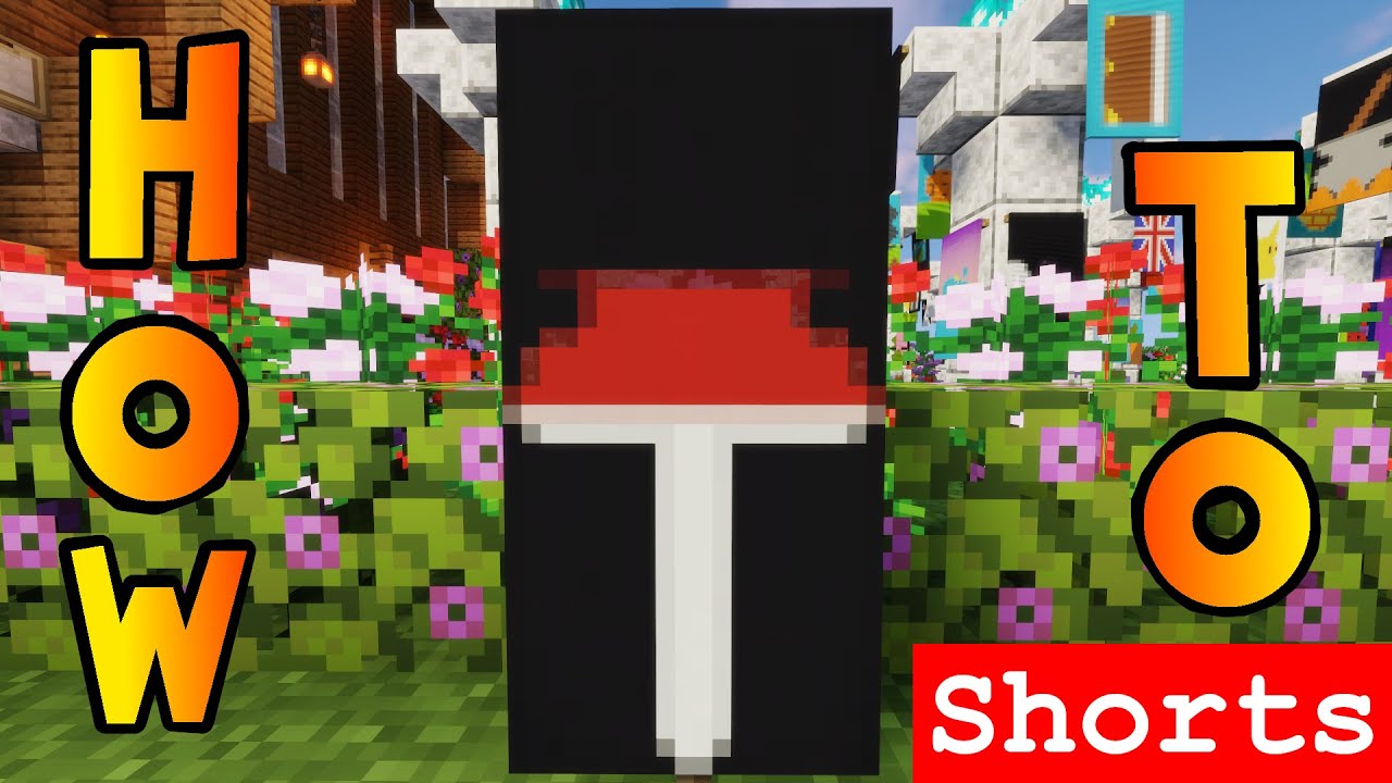 Minecraft: How to Make a Red Mushroom Design Banner - Tutorial - YouTube minecraft-how-to-make-a-red-mushroom-design-banner-tutorial-youtube