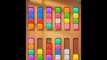 Wood Sortpuz: Ball Sort Puzzle Level 521 - 530 Walkthrough | PuzzleChallenge ✔️