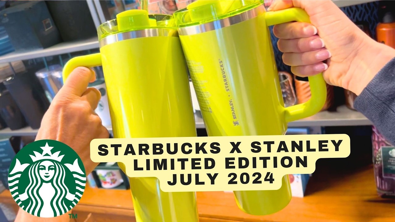Starbucks x STANLEY LIMITED EDITION JULY 2024 Lime Green Starbucks x STANLEY LIMITED EDITION JULY 2024 Lime Green