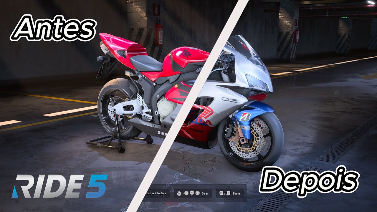 Honda CBR 1000RR FIREBLADE 2005| Customization (Customização) | Ride 5