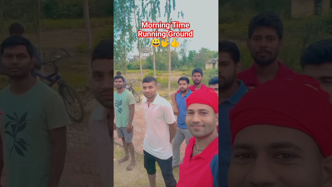 Morning Time Running Ground👍 