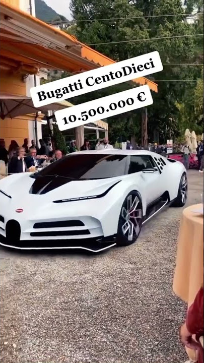 Crazy expensive bugatti Centodieci🤯