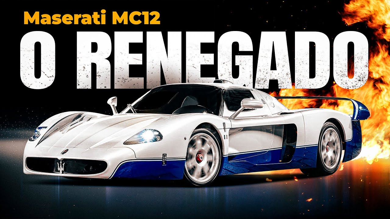 O Carro que a Ferrari tentou esconder e que venceu tudo - Maserati MC12