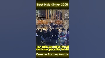 At the Wedding Groom Sings, Then Walks Out! Deserve Grammy Awards