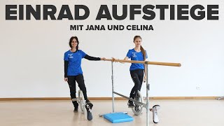 TSV - Einrad Aufstiege mit Jana und Celine