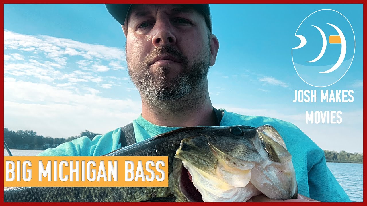 Catching Big Michigan Bass in Sea Eagle Inflatable Boat YouTube