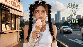 郁欣Ivy |  Ride It Out 『月光翻閱著我的思緒 怎麼選都不會是結局 淩晨五點二十七 看著太陽升起』 【高音質 動態歌詞/PinyinLyrics】