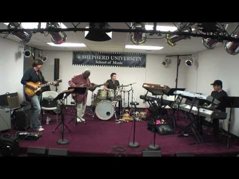 Abraham Laboriel, Otmaro Ruiz, Allen Hinds, Jimmy Branly masterclass at Shepherd University