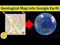 Import geological map into google earth pro