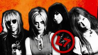 L7 - She Has Eyes GUITAR BACKING TRACK WITH VOCALS! (Bass Drums Vocals)