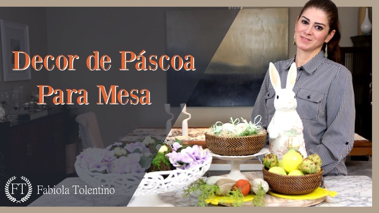 Decoração de Páscoa Para Mesa