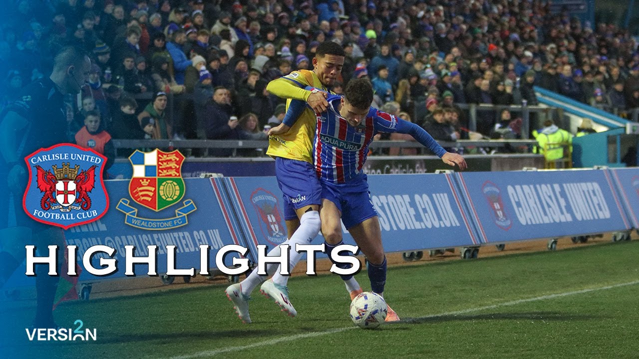 ОБЗОР МАТЧА | Карлайл Юнайтед против Уилдстоуна | Национальная лига | 3 января 2026 г.