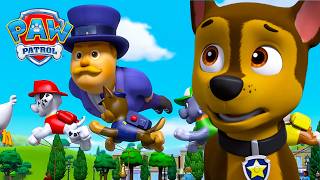 runaway parade balloons chase rescues mayor humdinger paw