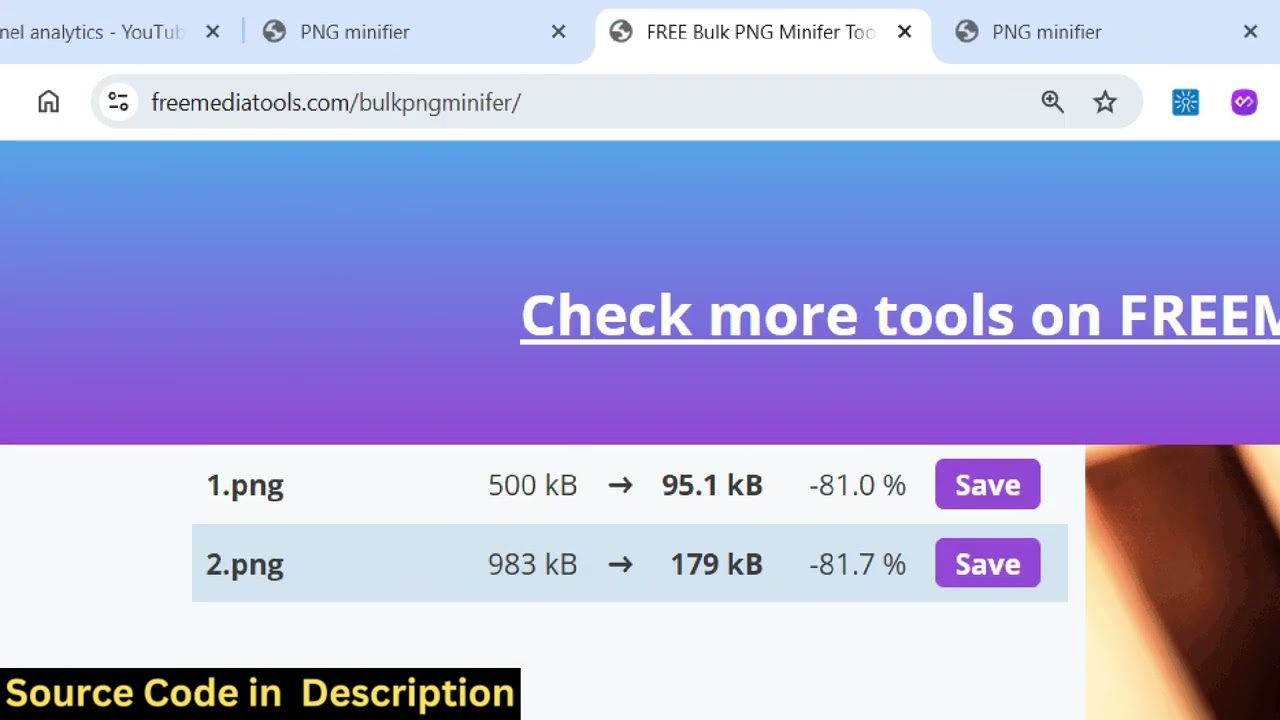 Build a Javascript Online Image Compressor & Optimizer Like TinyPNG Clone Editor in Browser