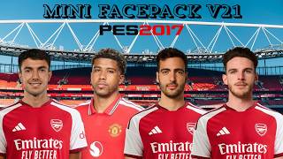 Mini Facepack V21 For PES 2017 (Compatible All Patch)