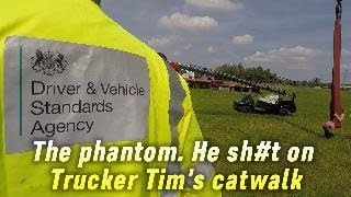 Scorton Tractor pull and Truck show 2024. Who sh#t on Trucker Tim's catwalk?