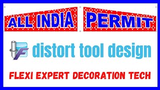Distort design flexi sign  Hacks That Everyone Should Know #flexi #sign