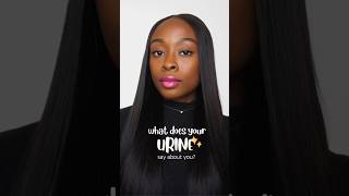 what your URINE COLOUR says about your health #shorts #urinecolor