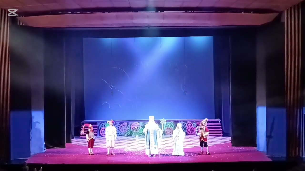 Тайна новогодних часов.Театр им.Лермонтова.Алматы.Казахстан.